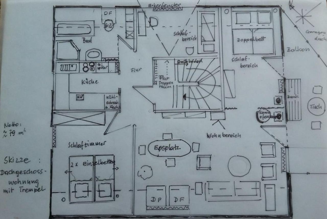 Ferienwohnung Ringbergblick Suhl Eksteriør bilde